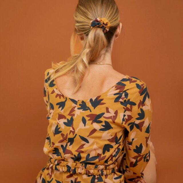 April et C - Robe Cyrielle - Ocre