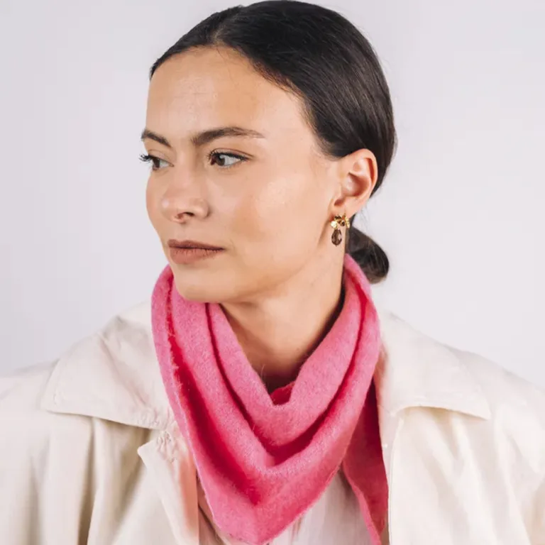 Cézembre - Bandana COLETTE (Alpaga) - Rose