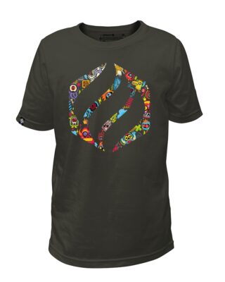 Adrenagliss - DOODLE – TEE SHIRT ENFANT FABRIQUÉ EN FRANCE EN COTON BIO