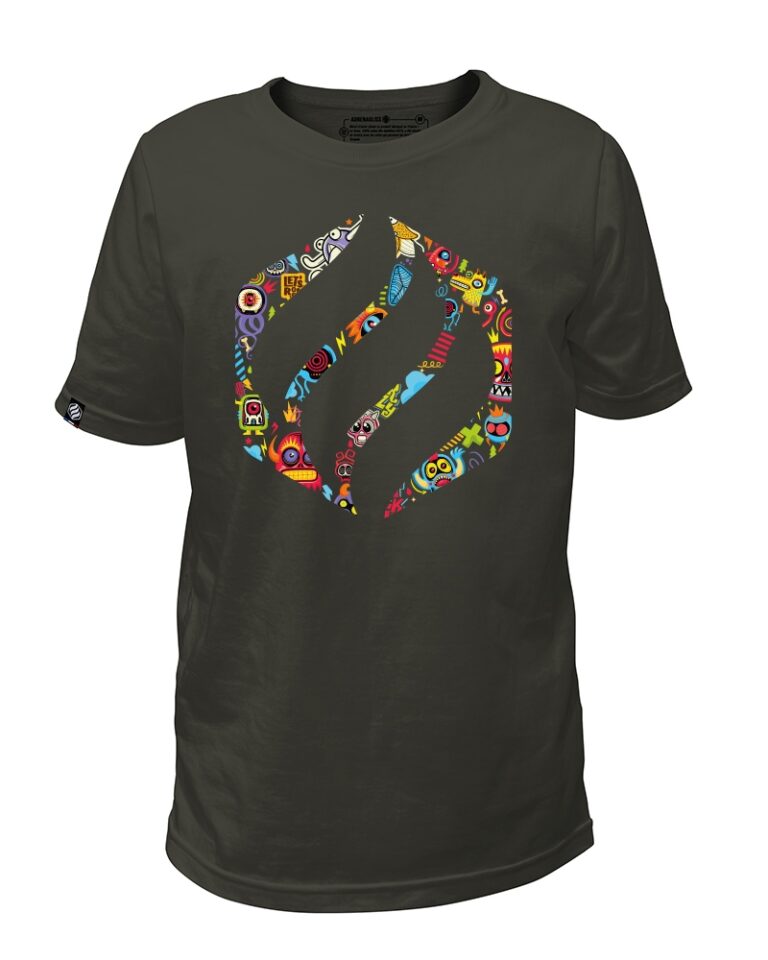 Adrénagliss - T-shirt enfant coton bio – Made in France | Modèle Doodle