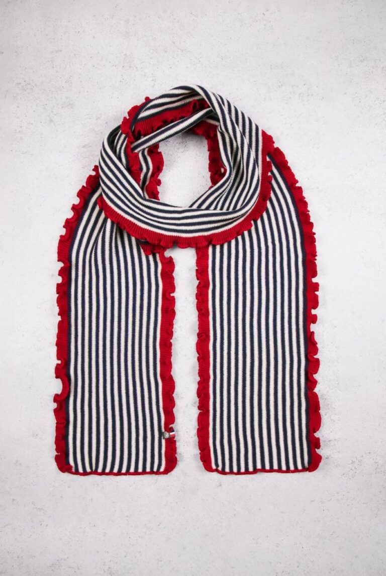 Maison Bonnefoy - Echarpe Léna Rouge Saphir