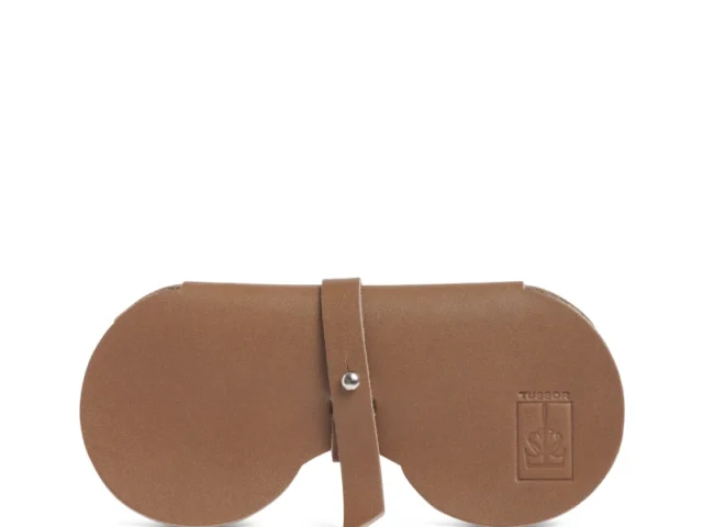 TUSSOR - Etui à lunettes Cannelle
