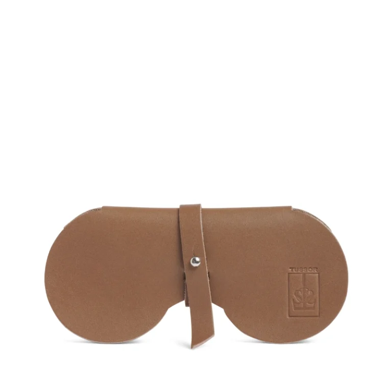 TUSSOR - Etui à lunettes Cannelle