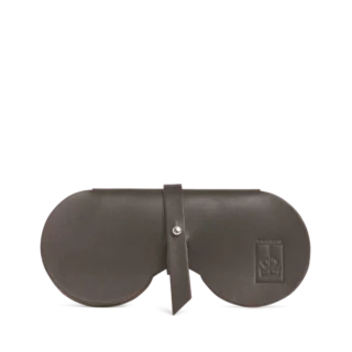 TUSSOR - Etui à lunettes Chocolat