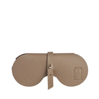 TUSSOR - Etui à lunettes Taupe