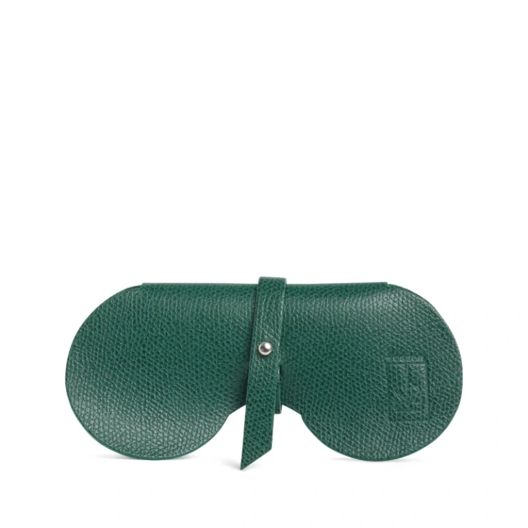 TUSSOR - Etui à lunettes Vert fougère
