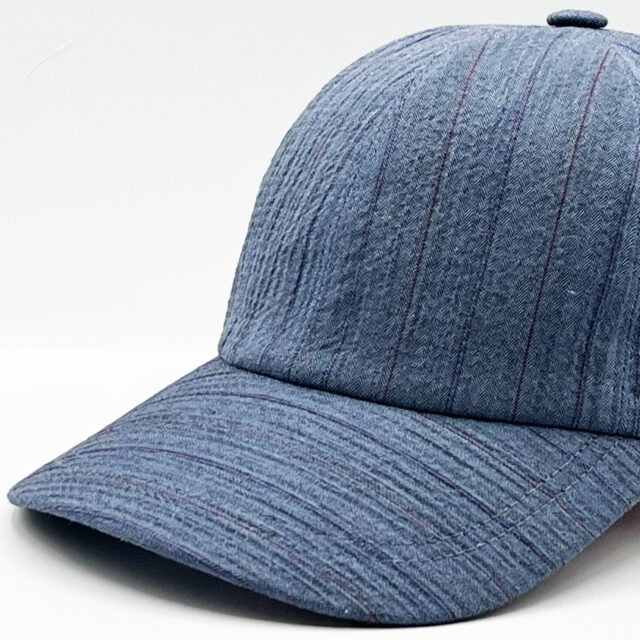 Headoniste - Casquette Gauffrée indigo