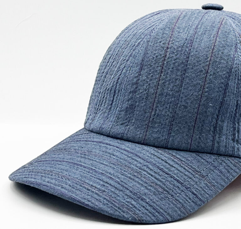 Headoniste - Casquette Gauffrée indigo