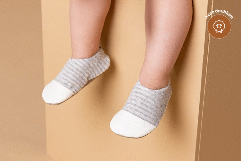 Les Pas Petits - Les Petits Velours Gris chiné