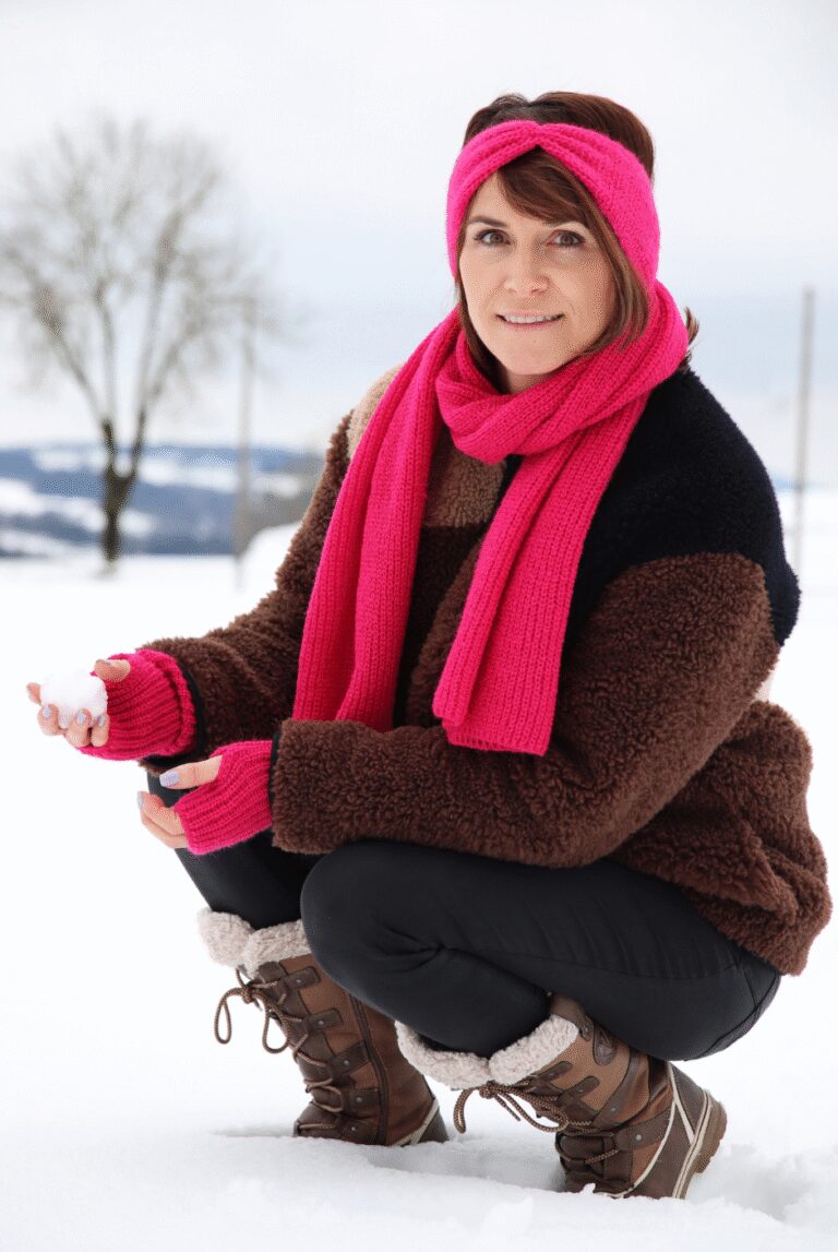 Maison Bonnefoy - Mitaines Pauline Fuchsia (Pauline)