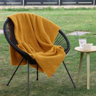 Maison Bonnefoy - Plaid pailleté Nantes Soleil pailleté