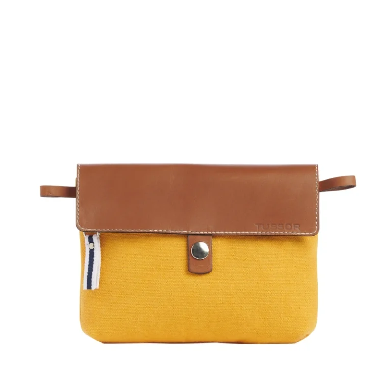 TUSSOR - Pochette Compagnon Jaune