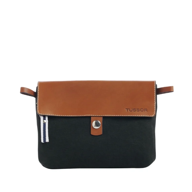 TUSSOR - Pochette Compagnon Noir