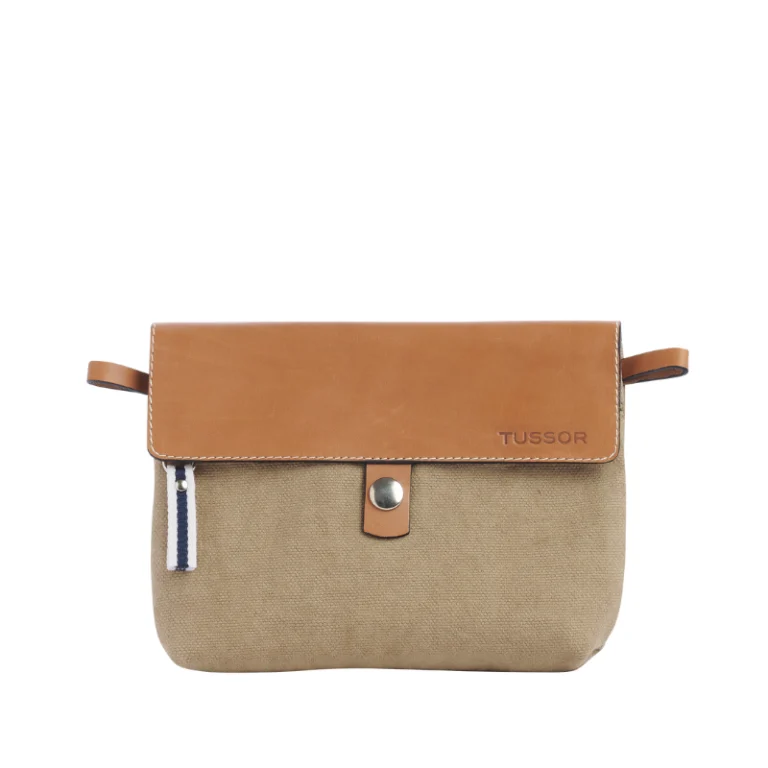 TUSSOR - Pochette Compagnon Sable
