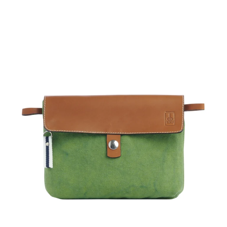TUSSOR - Pochette Compagnon Vert