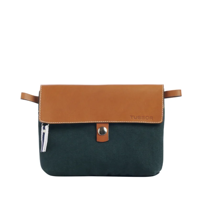 TUSSOR - Pochette Compagnon Vert Forêt