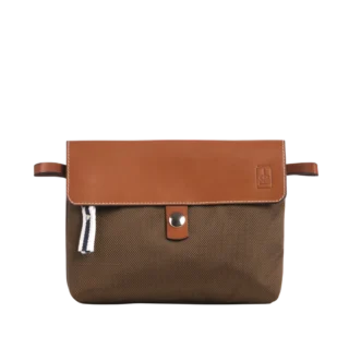 TUSSOR - Pochette Compagnon Givré Kaki