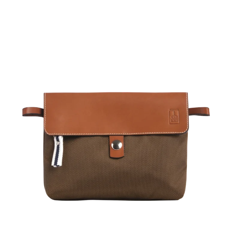 TUSSOR - Pochette Compagnon Givré Kaki