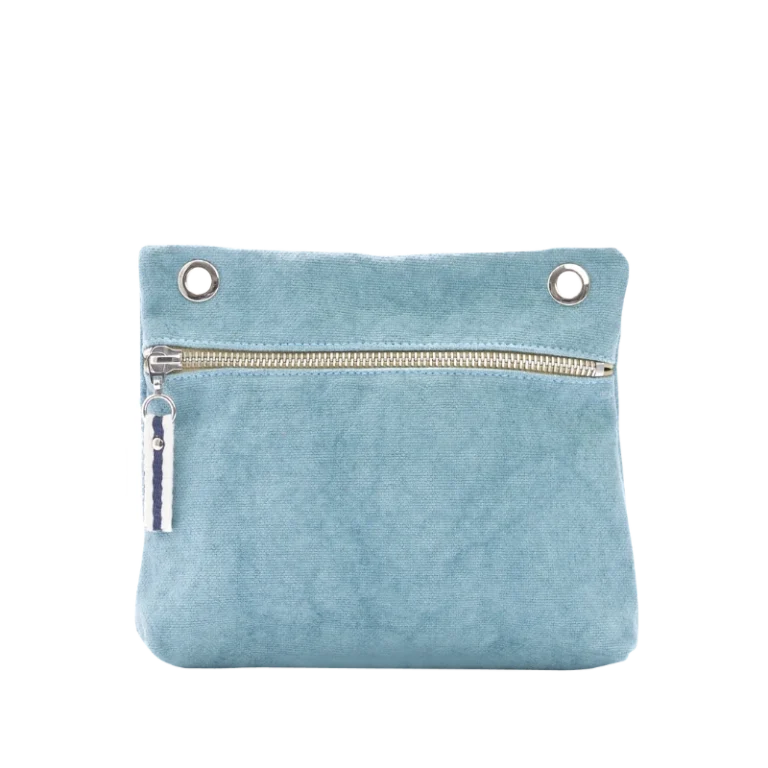 TUSSOR - Pochette Yole Bleu français