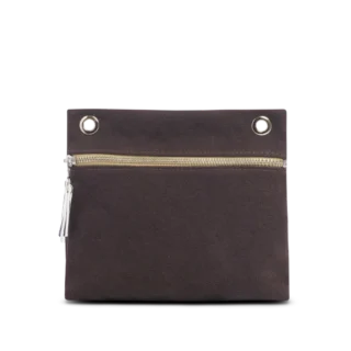 TUSSOR - Pochette Yole Chocolat