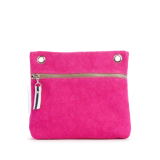 TUSSOR - Pochette Yole Fushia