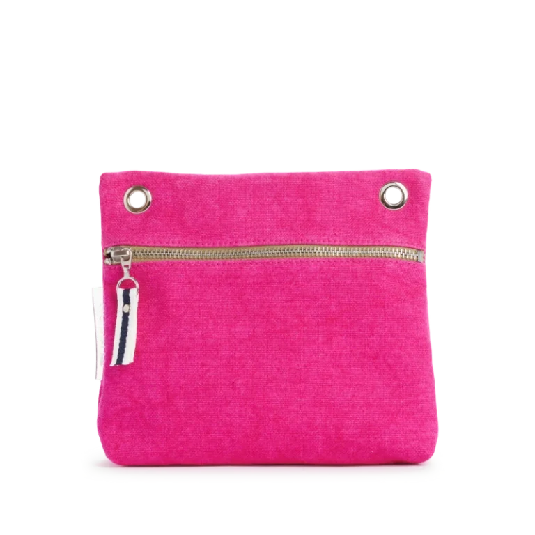 TUSSOR - Pochette Yole Fushia