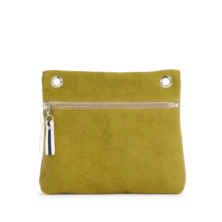 TUSSOR - Pochette Yole Olive