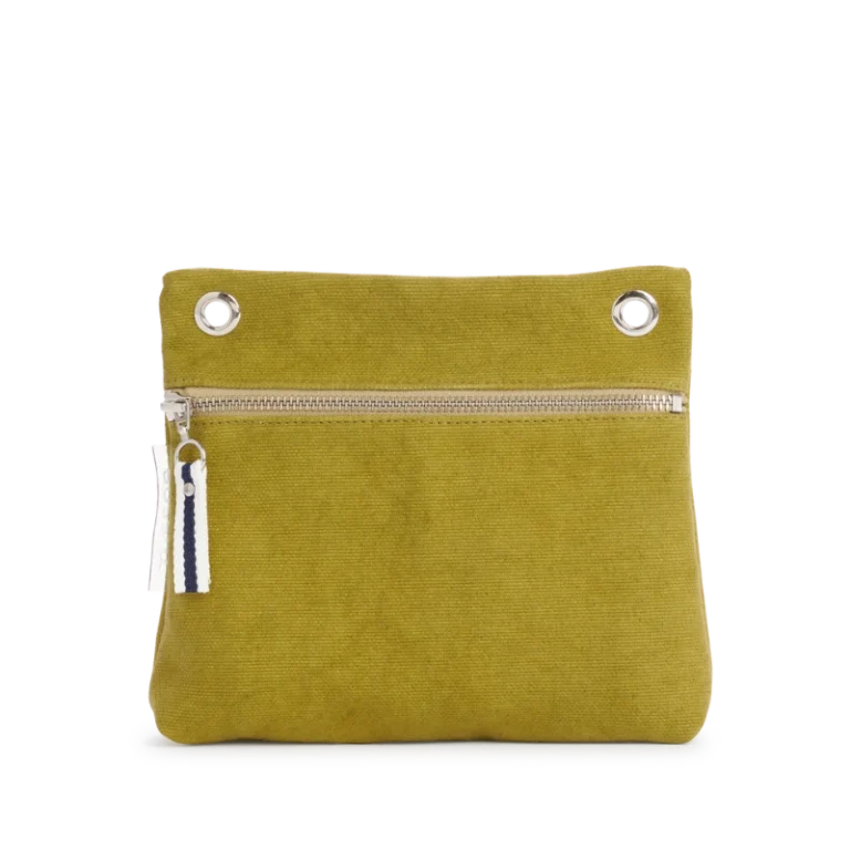 TUSSOR - Pochette Yole Olive