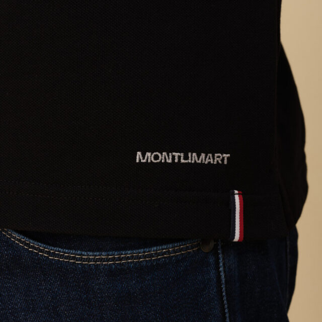 Montlimart - POLO PARTAGE NOIR