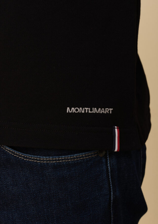 Montlimart - POLO PARTAGE NOIR