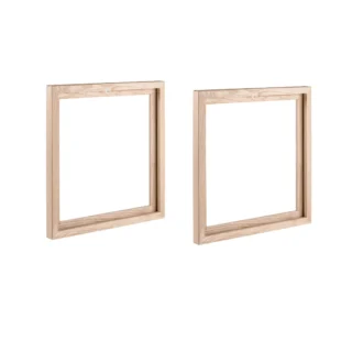 Manufacture Jacquemin - Cadre à vinyle en érable – Lot de 2