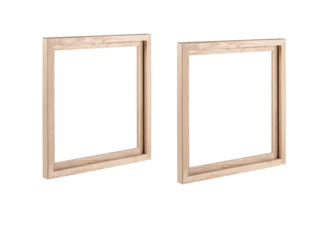 Manufacture Jacquemin - Cadre à vinyle en érable - Lot de 2