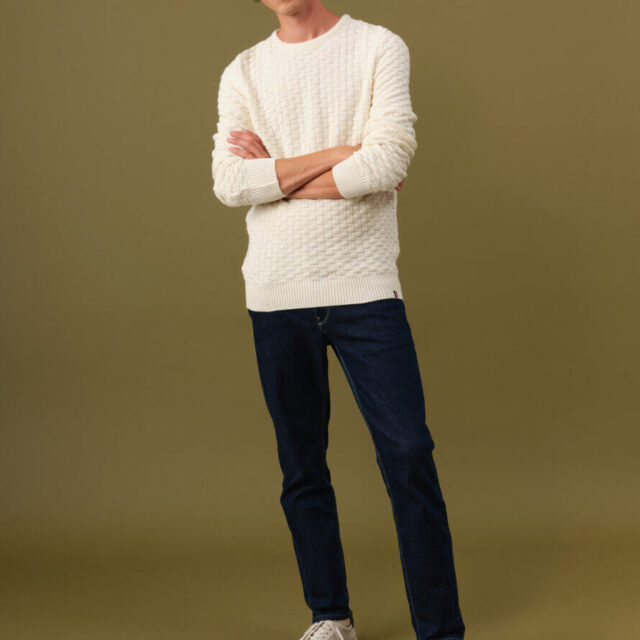 Montlimart - PULL DAMIER ECRU