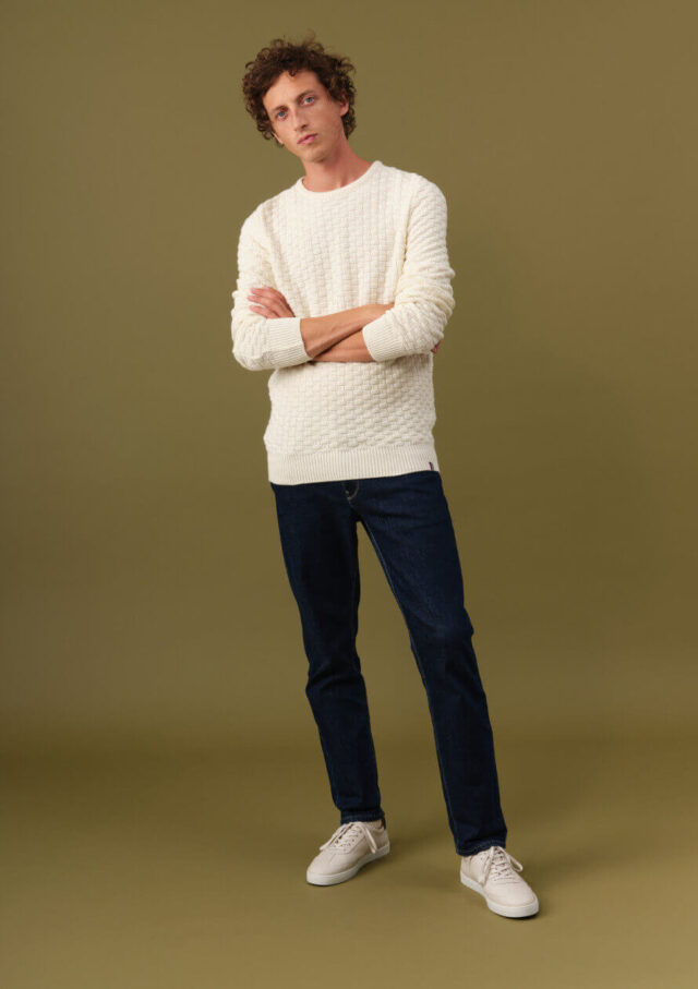 Montlimart - PULL DAMIER ECRU