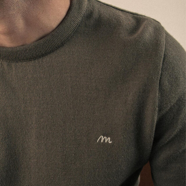 Montlimart - PULL VARIATION KAKI