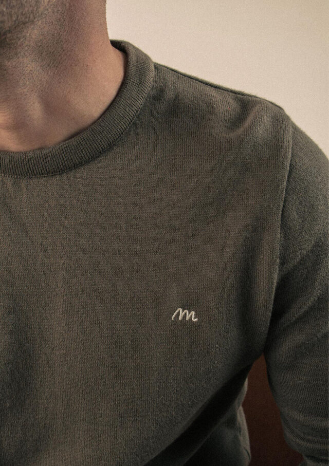 Montlimart - PULL VARIATION KAKI