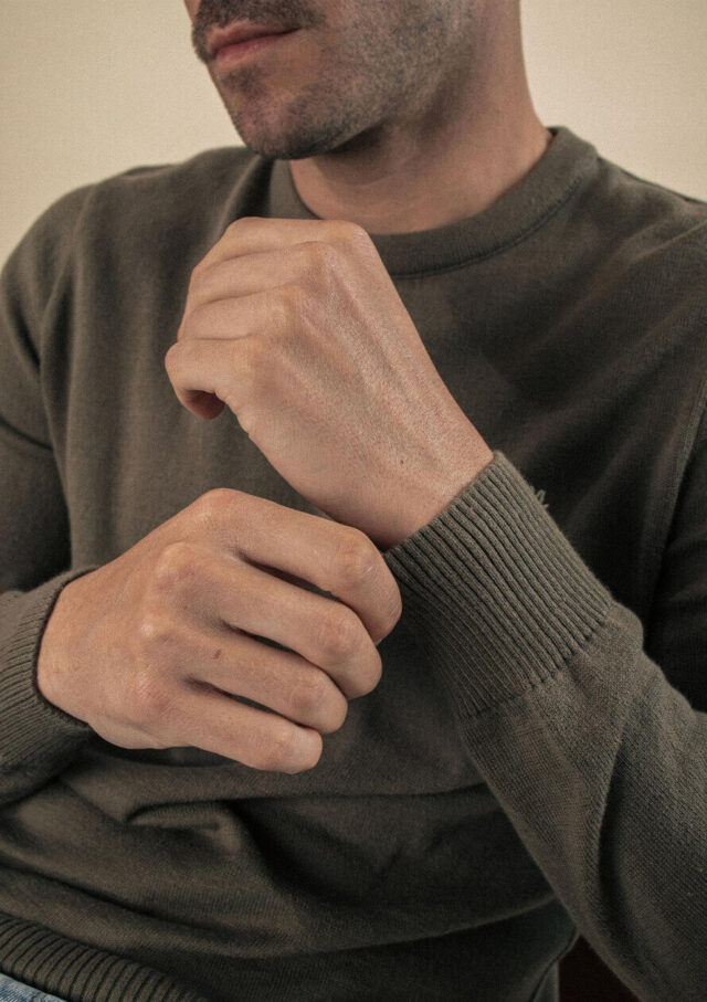 Montlimart - PULL VARIATION KAKI