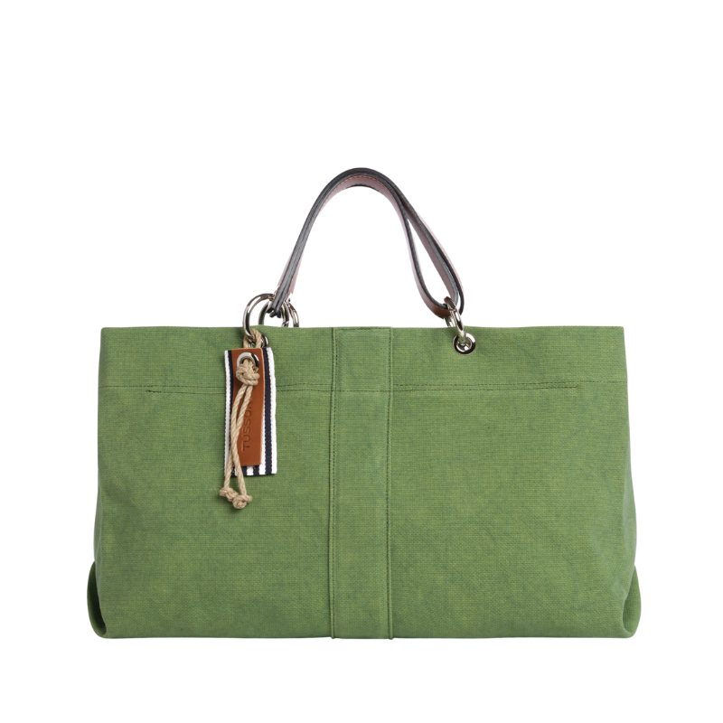 sac canotage medium coton vert face 68906bb20646c836578938 TUSSOR - Canotage Medium Vert