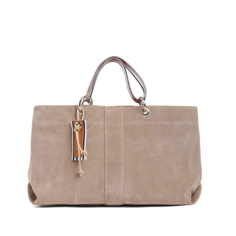 sac canotage medium cuir vachette velours galet face 6890702f243f9075701576 TUSSOR - Canotage Medium Cuir Velours Galet