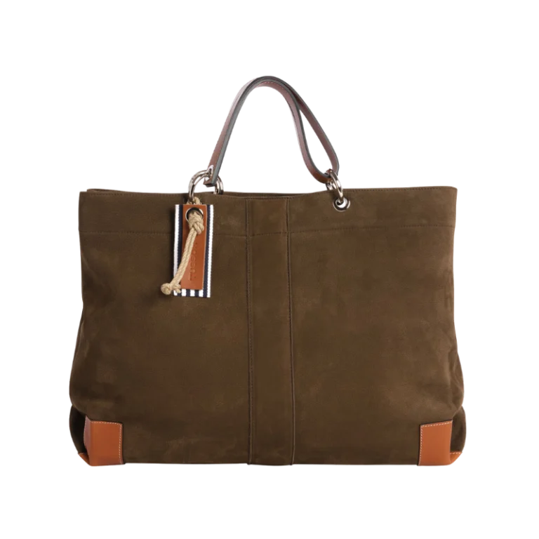 TUSSOR - Canotage Working Cuir Nubuck Veau Taupe