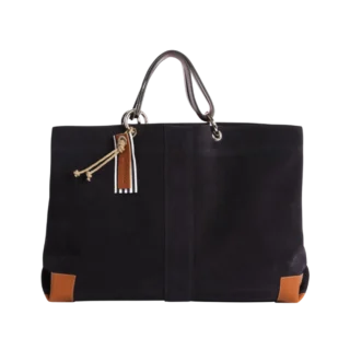 TUSSOR - Canotage Working Cuir Velours Marine
