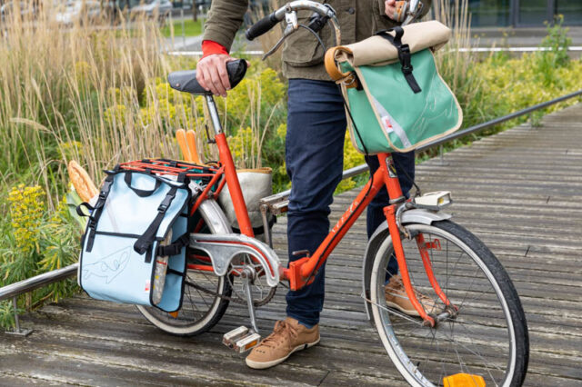 L'Atelier de la Baleine à Bosse - Composer votre paire de sacoches de vélo Cabasouk & Cabasouk