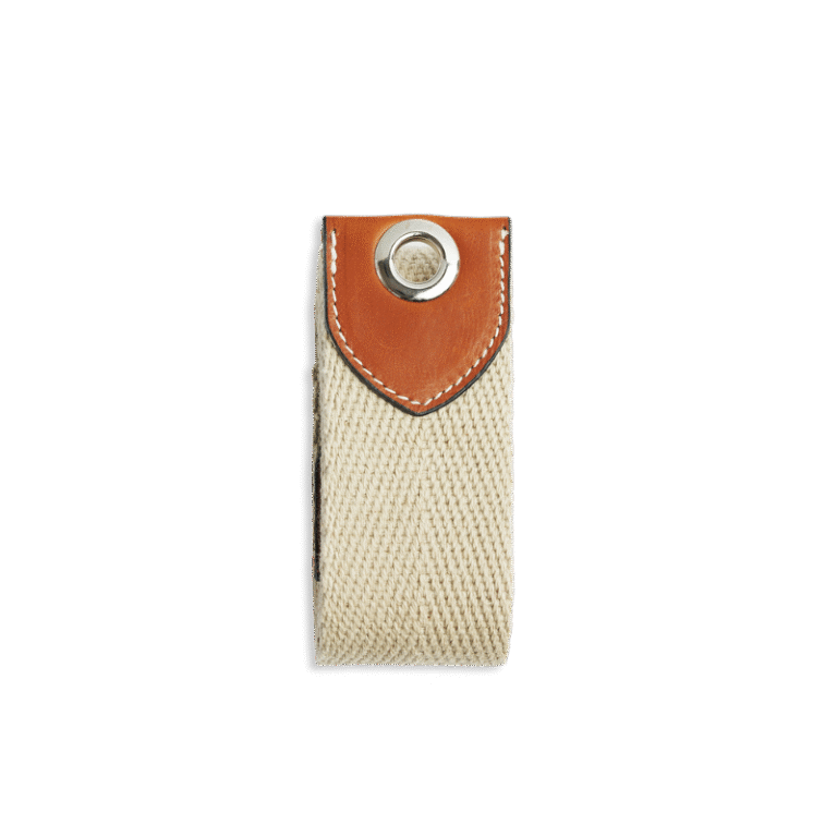TUSSOR - Sangle large Herringbone naturel