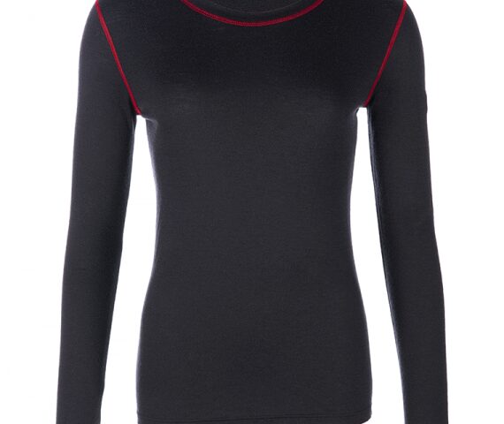 Base layer en laine mérinos femmes 145W bleu nuit - OGARUN