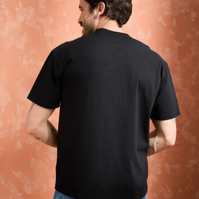 Lemahieu - T-shirt loose - Noir - Homme