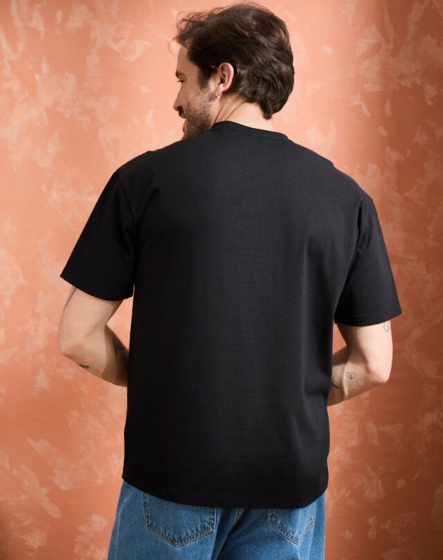 Lemahieu - T-shirt loose - Noir - Homme