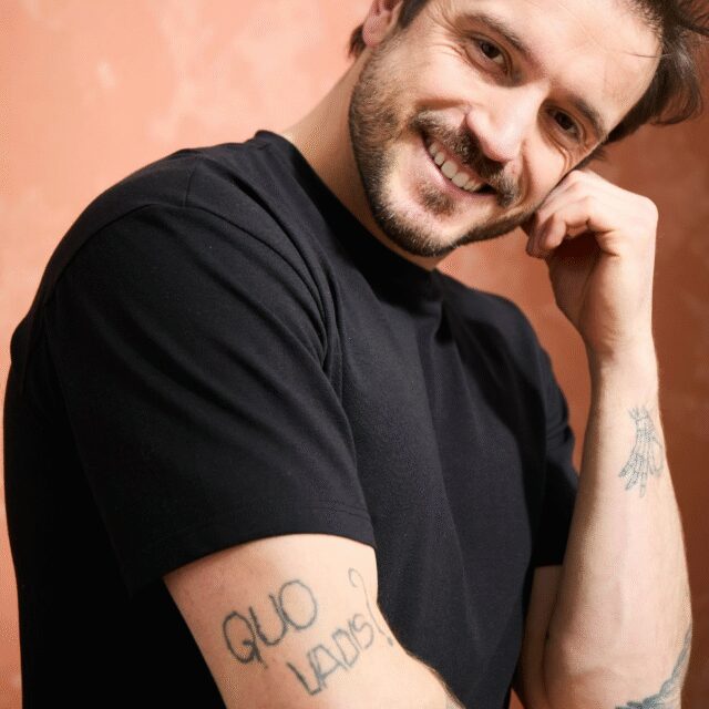 Lemahieu - T-shirt loose - Noir - Homme