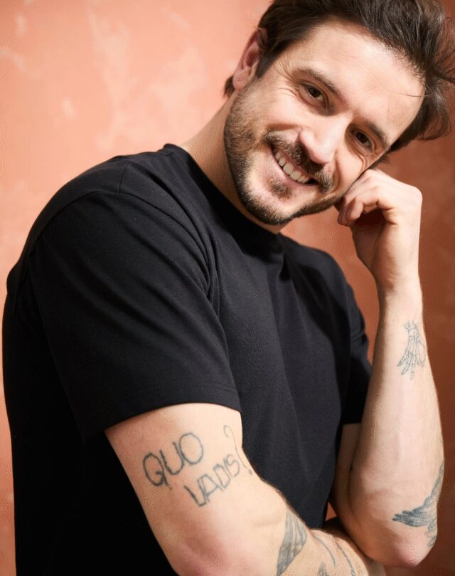 Lemahieu - T-shirt loose - Noir - Homme