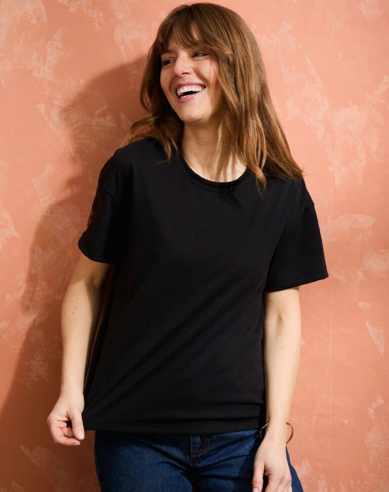 Lemahieu - T-shirt loose - Noir - Femme