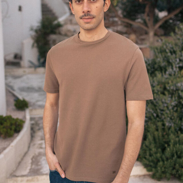 Montlimart - T-SHIRT PRESTIGE MARRON